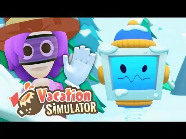 Schneeballschlacht im Winter-Urlaub | VR Urlaub Simulator #8