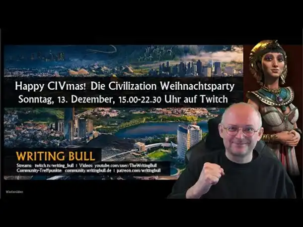 Happy CIVmas! Die Civilization Weihnachtsparty 2020 [Deutsch] [Werbung]