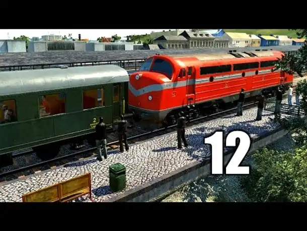 Transport Fever #12 Ist der Zug lang! ... | Let's Play Deutsch | Gameplay German