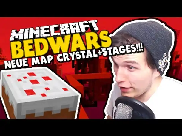 NEUE BEDWARS MAPS! - CRYSTAL+STAGES! ✪ Minecraft Bedwars Woche Tag 14