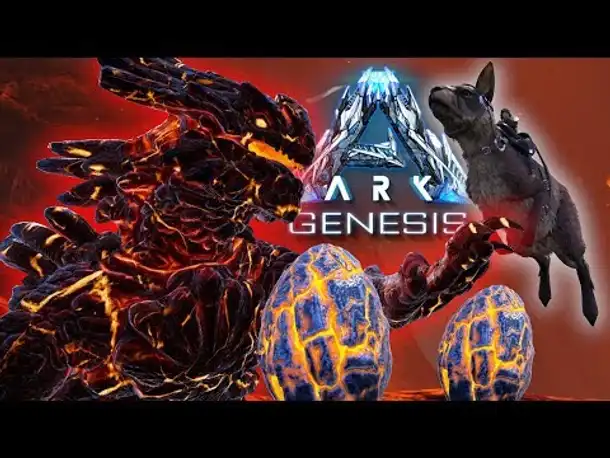Magma Eier stehlen & Vulkan Ausbruch | 7 | Ark Genesis