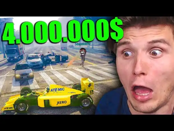GermanLetsPlay SPRENGT mein neues FORMEL 1 AUTO! | GTA Online