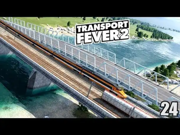 Transport Fever 2 #24 Mehr Linien auf EIN Gleisbett! |  Gameplay Deutsch