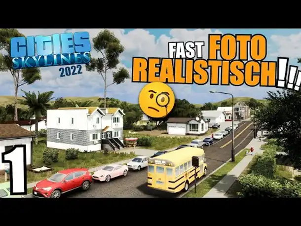 Ich starte eine neue Stadt - 1 - Cities Skylines 2022
