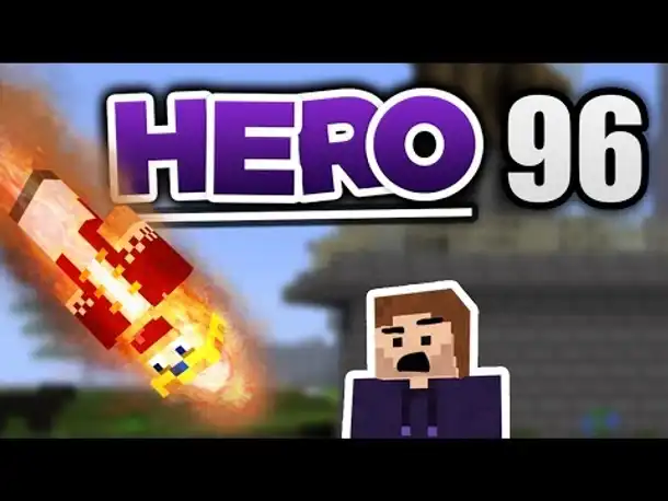 Minecraft HERO #96 - Ein Meteor schlägt in Stadt Blau ein! | Zombey