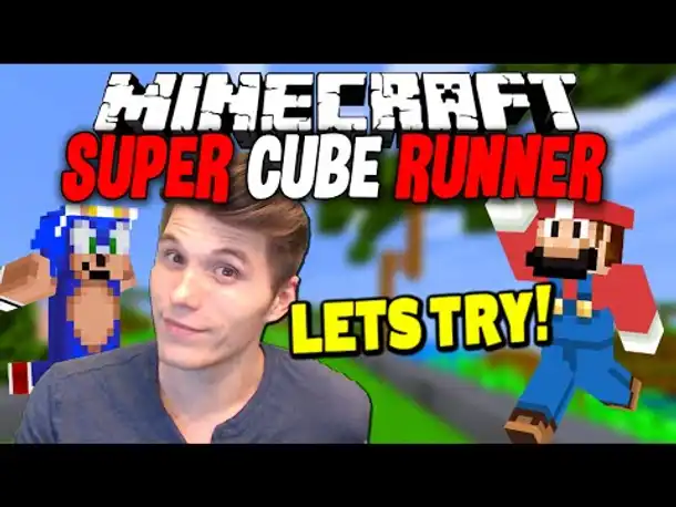 Eine Mischung aus Sonic & Super Mario ! ✪ LETS TRY Super Cube Runner