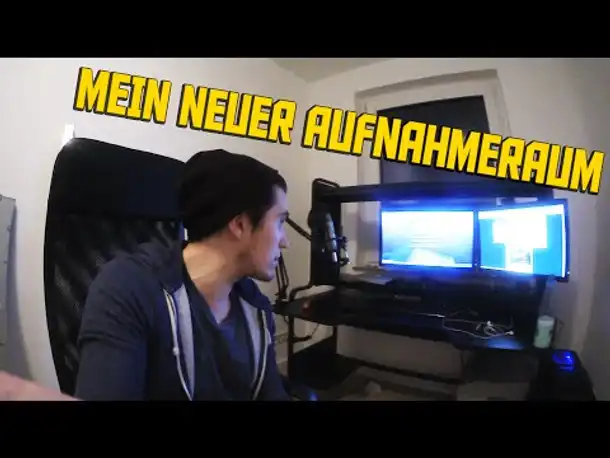 Mein neuer Aufnahmeraum & RIP Monitor :(