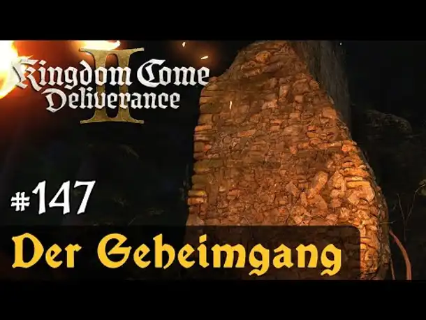 #147: Der Geheimgang ✦ Let's Play Kingdom Come Deliverance 2 (Slow-, Long- & Roleplay) / Blind