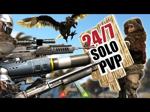 Mein ERSTES MAL 24/7 ARK Solo PvP  | ARK PvP Deutsch