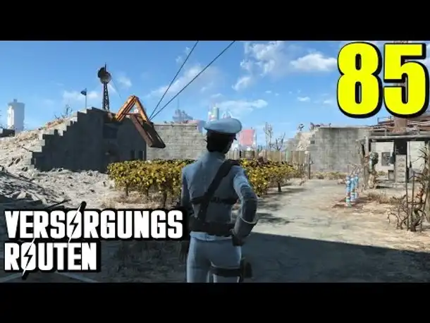 Fallout 4 Gameplay German #85 GAUSSGEWEHR & VERSORGUNGSROUTEN | Let's Play Deutsch