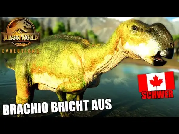 Brachiosaurus bricht aus | S1E2 | Jurassic World Evolution 2 | Challenge Mode | Gameplay German