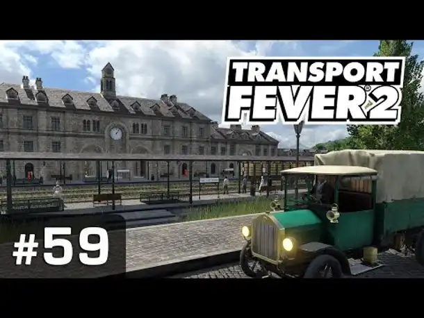 #59: Ein richtiger Hauptbahnhof! ✦ Let's Play Transport Fever 2 ✦ Sandbox / schwer