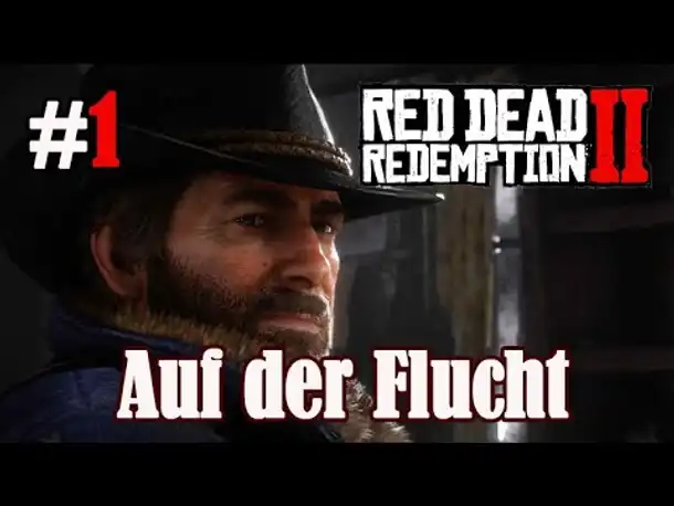 Let's Play Red Dead Redemption 2: #1 Auf der Flucht [Story] (Slow-, Long- & Roleplay / deutsch / PC)