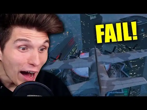 HÖRT NIEMALS AUF GLP! FAIL LANDUNG AUF WOLKENKRATZER | GTA 5 ONLINE