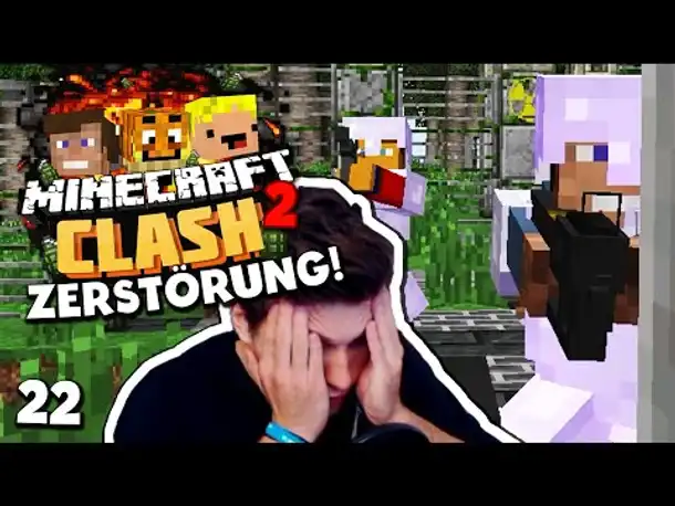 Minecraft CLASH 2 #22 ✪ KAMPF GEGEN TEAM DIZZI! - Der 4. CLASH! #TEAMEDGAR