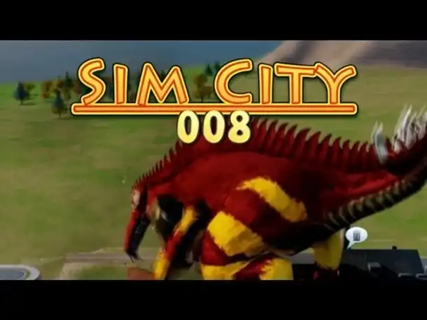 Let's Play Sim City 5 #008 "Godzilla" isst Müll, neues Stadion und Attraktion [Deutsch] [HD] [NEU]