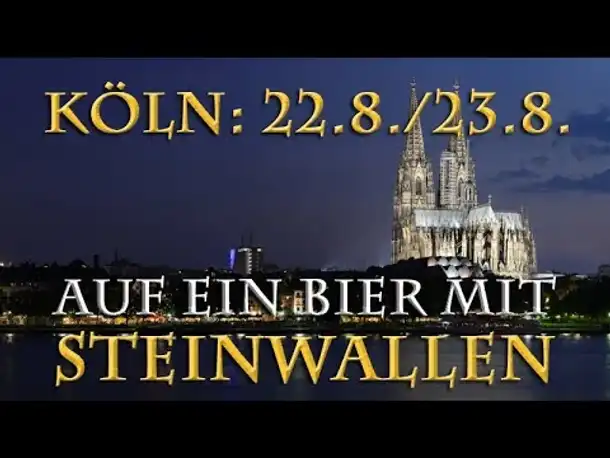 Auf ein Bier mit Steinwallen: Zuschauertreffen in Köln am Rande der Gamescom