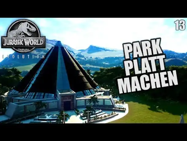 Jurassic World Evolution Deutsch #13 ► Alles platt machen ◄ | Let's Play Gameplay German