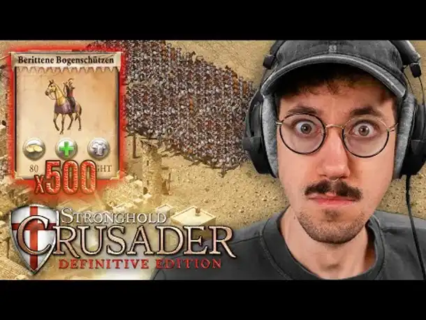 Ich pumpe mongolische Reiter bis zum ERBERSTEN! | Stronghold Crusader: Definitive Edition | Ziege M2
