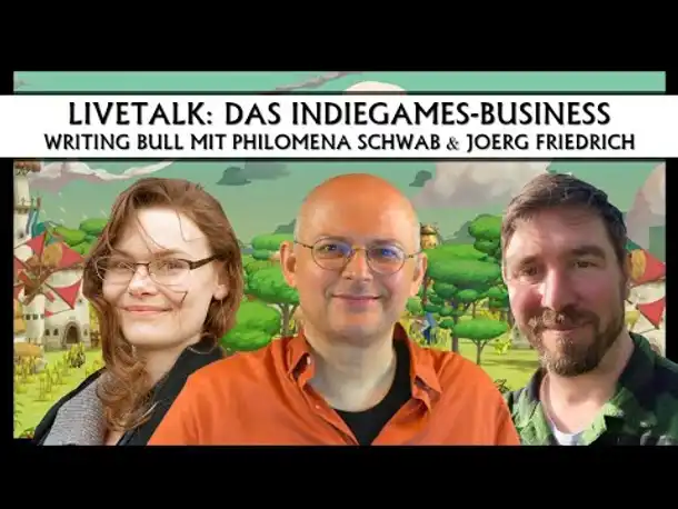 INDIE Live-Talk: Jörg Friedrich & Philomena Schwab bei Writing Bull | 20.02.2022 [Deutsch]
