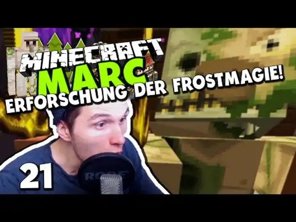 Minecraft MARC #21 ✪ AGRESSIVE ZOMBIE PIGMAN IN UNSEREM HAUS & ANWENDUNG VON FROSTMAGIE