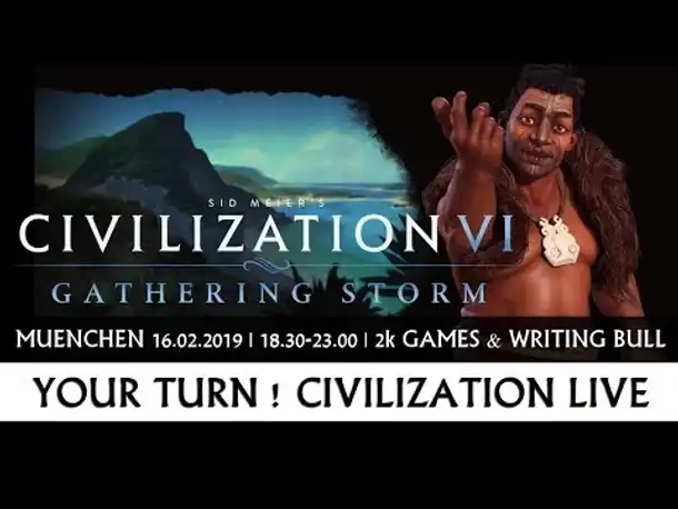 Your Turn! Civilization live | MP-Event aus München 16.02.2019