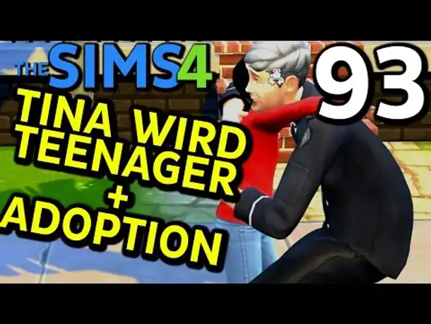 Sims 4 Deutsch #093 TINA WIRD TEENAGER + ADOPTION (Let's Play The Sims 4 German Gameplay Die Sims 4)