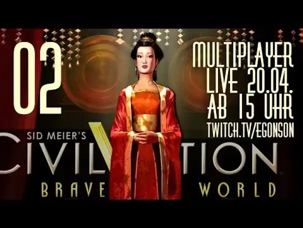 Multiplayer live: Civilization V (2) | 21.04.2014