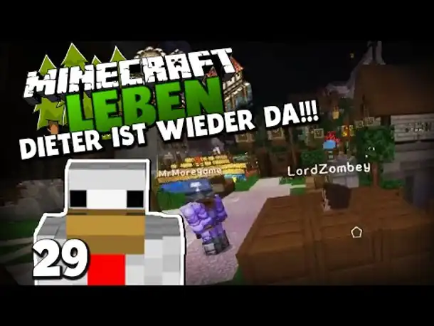 GEKÖPFTER ZOMBEY! & DIETER IST WIEDER DA  ✪ Minecraft LEBEN #29 | Paluten