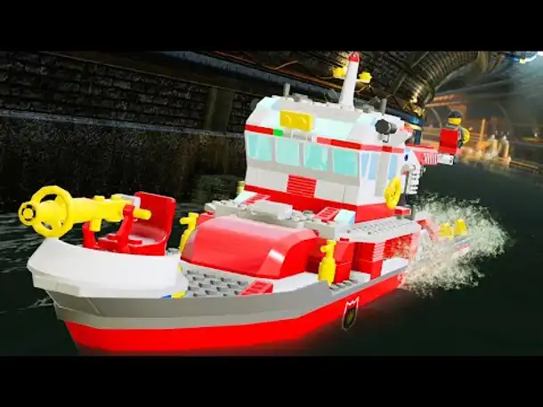 Ich klaue der FEUERWEHR ihr LÖSCHBOOT! | Lego City Undercover