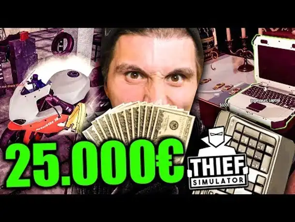 Ich ZERSTÖRE sein 25.000€ MOTORRAD! | Der EINBRECHER SIMULATOR