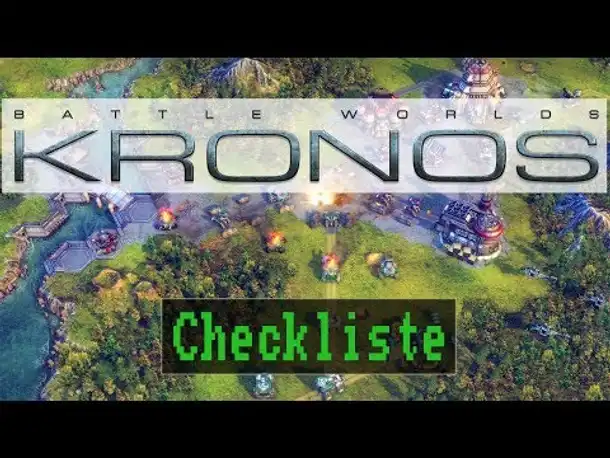 Checkliste: Battle Worlds: Kronos [ Test / Gameplay / Deutsch / HD / PC ]