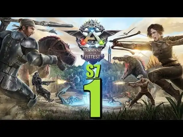 Ark Survival of the Fittest S7 #1 MEGA GORILLA TAMEN  [ Gameplay German | Let's Play Deutsch ]