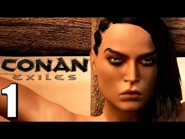 Conan Exiles #1 Verfolgt von Kannibalen & Krokodil :-D | Gameplay German |  Let's Play Deutsch