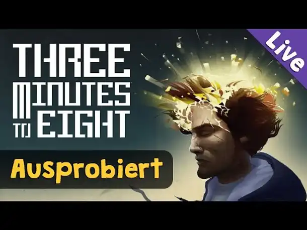 Ausprobiert: Three Minutes To Eight ✦ Demo (Steam Next Fest) ✦ Blind / Livestreamaufzeichnung