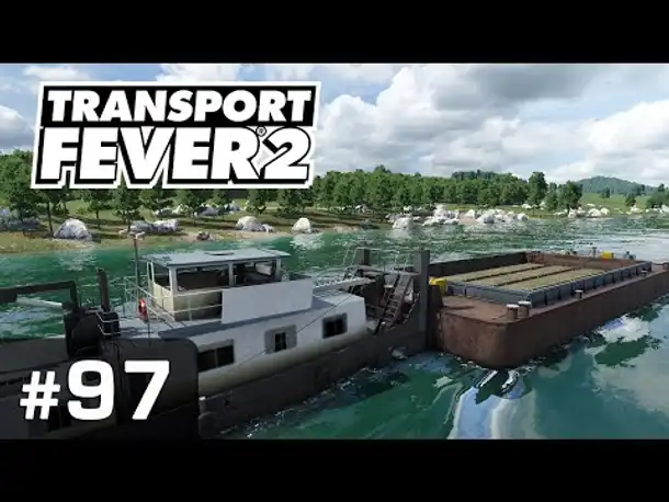 #97: Vom Stamm zum Werkzeug ✦ Let's Play Transport Fever 2 ✦ Sandbox / schwer