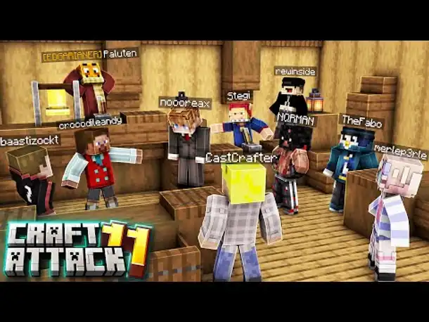 Die XXL Youtuber GERICHTSVERHANDLUNG | Craft Attack 11 #20