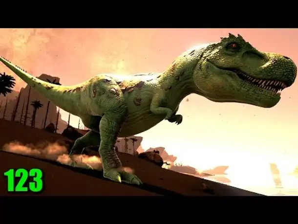 ARK ♠?♠ #123 S3 T-REX ANGRIFF AUF CRUSADER || Ark Survival Evolved German | Ark Deutsch