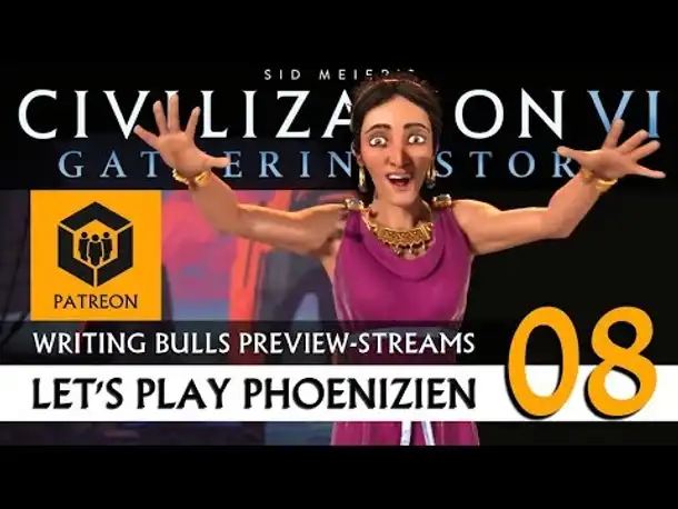 Live Let's Play: Gathering Storm - Phönizier (08) | Civilization VI