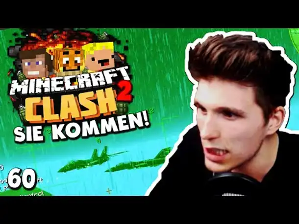 2 FLUGZEUGE GREIFEN UNSERE BASIS AN! ✪ Minecraft CLASH 2 #60