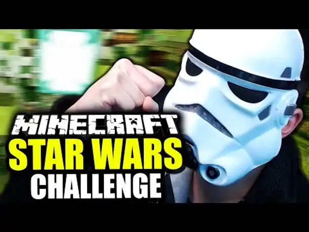 MINECRAFT STAR WARS CHALLENGE