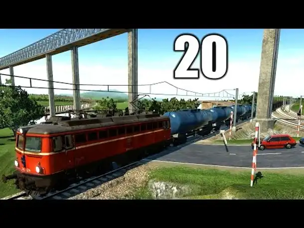Transport Fever #20 Hohe Zugbrücke durch Berlin | Let's Play Deutsch | Gameplay German