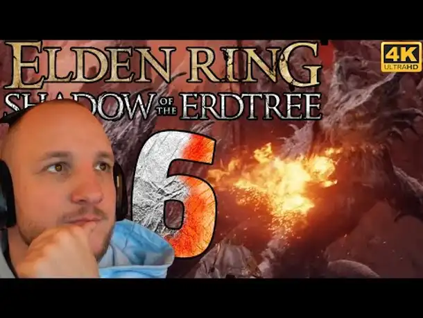 Lets Play Elden Ring Shadow of the Erdtree [DLC] (Deutsch) - [4K] #06 - Klingengipfel Drachling 🐉