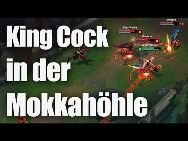 King Cock in der Mokkahöhle