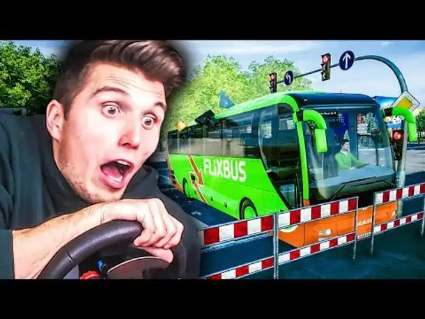 Ärger mit französischen AUTOFAHRERN  ✪ Fernbus Simulator
