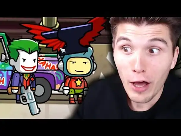 TOD DURCH AMBOSS! & DER JOKER GREIFT AN  ✪ Scribblenauts Unmasked #2