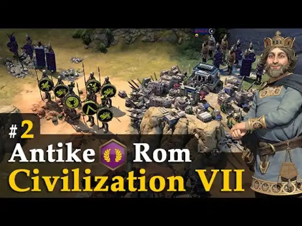 #2: Der Krieg im Süden ✦ Let's Play Civilization VII ✦ Karl der Große / Rom (Gameplay / Deutsch)