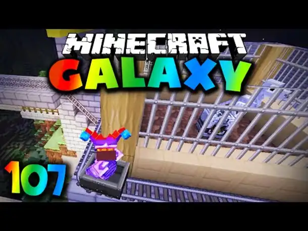 Die Jurassic Park Bahn nimmt Gestalt an ! ✪ Minecraft Galaxy #107