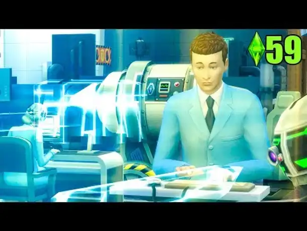 Mein erster Arbeitstag als VERRÜCKTER Wissenschaftler ☆ Sims 4