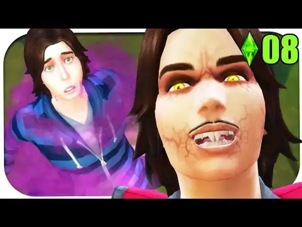 Meine lächerliche VERWANDLUNG in einen VAMPIR! ☆ Sims 4